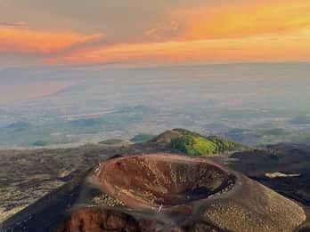 Catania: Etna Sunset Tour with Pickup and Drop-off