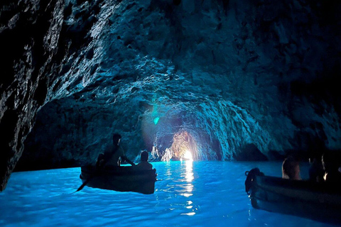 Capri First to Blue Grotto Full Day SmallGroup from Sorrento Private Tour Option