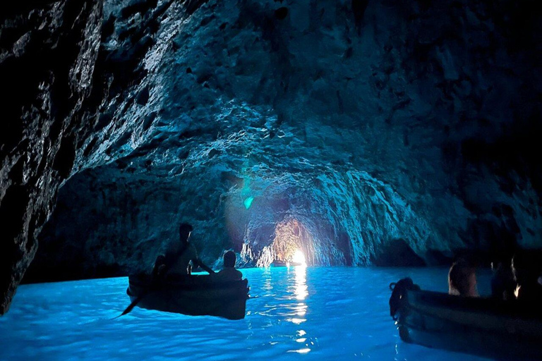 Capri First to Blue Grotto Full Day SmallGroup from Sorrento Private Tour Option