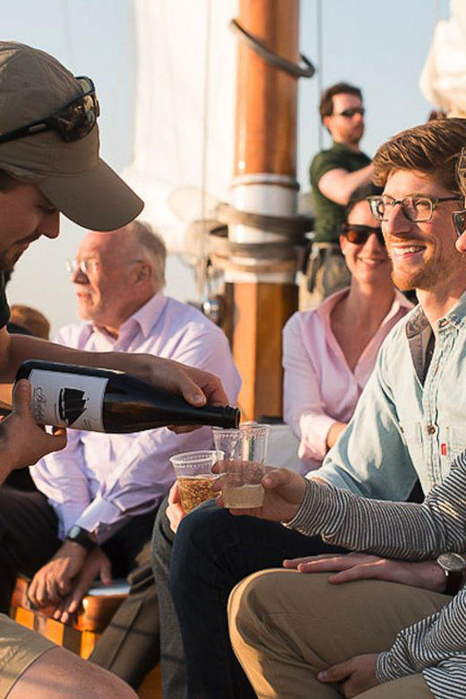 Boston: Harbor Champagne Sunset Sail from Rowes Wharf | GetYourGuide