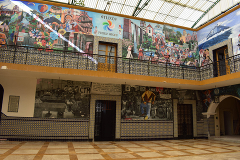 From Puebla: Atlixco & Atlimeyaya Private Tour all included