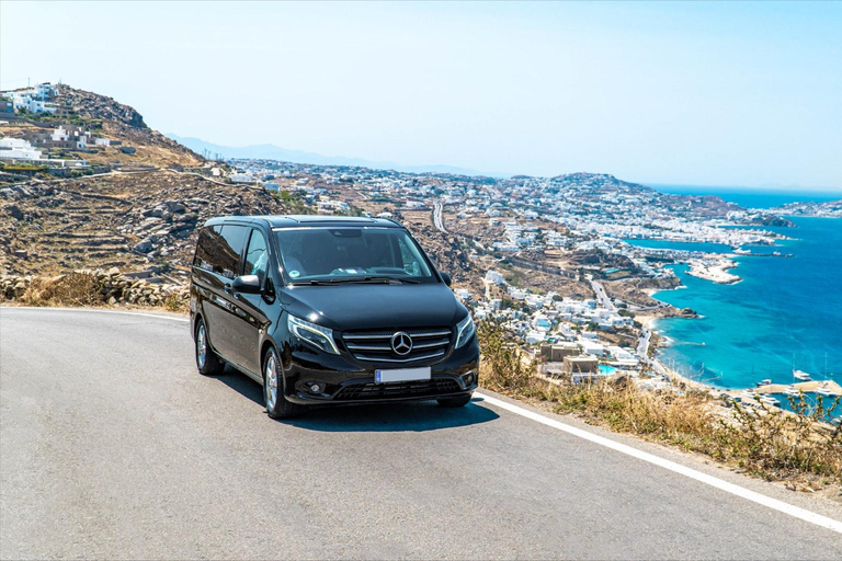 Tour de luxo em Mykonos para passageiros de cruzeirosExcursão de luxo a Mykonos para passageiros de cruzeiros