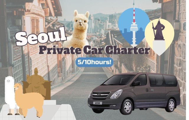 Visit Seoul Half/Full-Day Private Car Charter Service in Seoul