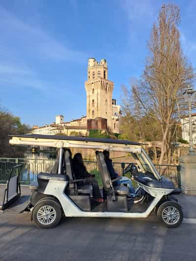 Pádova: passeio de carrinho de golfe