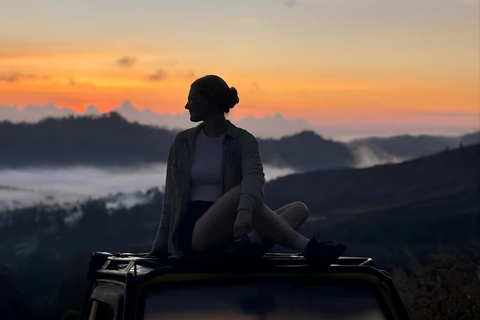 Canggu: Private Mount Batur Sunrise Jeep with Breakfast South Bali Pick Up