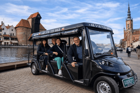 Premium City tour Gdansk golfcart - local beer & hidden gems 3/4 90min-Premium Tour-local beer & hidden gems NO PANORAMA