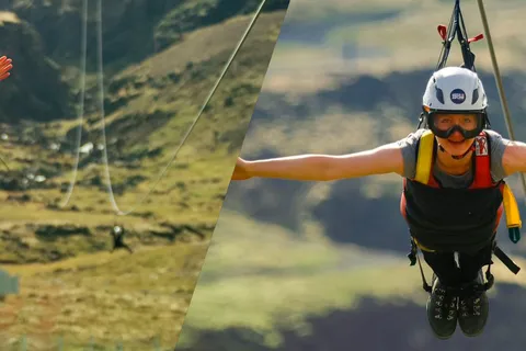 The Falcon : Superman ride with Mega Zipline Iceland