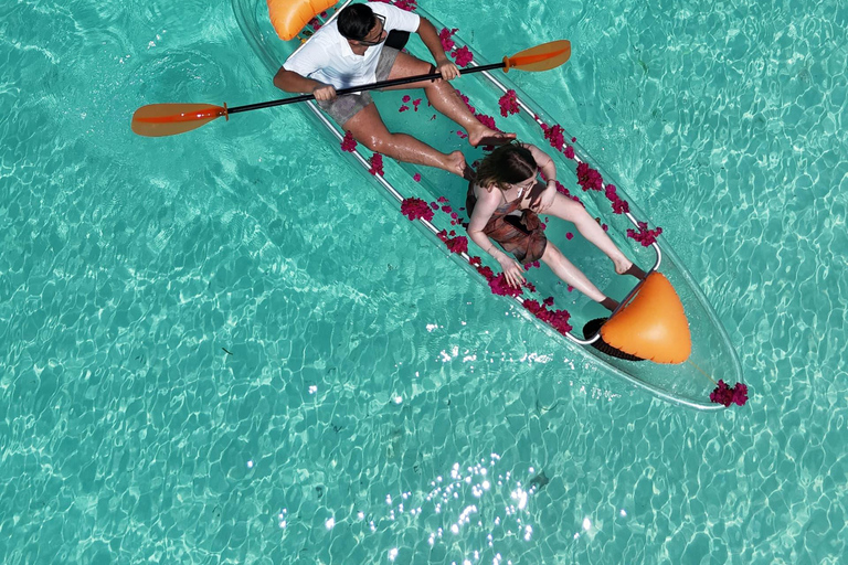 Nungwi:Clear Kayak with 4K Drone Photos & Videos+Sunset Dhow