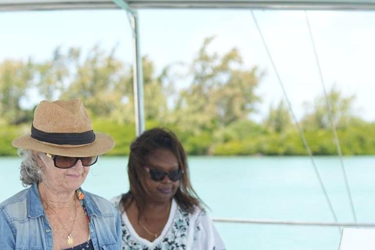 Catamaran Cruise to Ile aux Cerfs & GRSE Waterfall