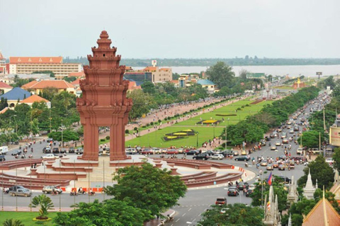 Excellente façon de découvrir Phnom Penh avec un chauffeur anglophone