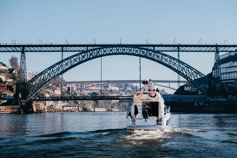 Porto: 6 Brücken Portwein-Flusskreuzfahrt mit 4 VerkostungenPorto - 6 Brücken Hafenwein-Flusskreuzfahrt mit 4 Verkostungen