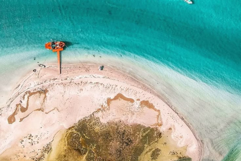 Djerba: Small Boat Escape to Hessi Jerbi White Sand Beach