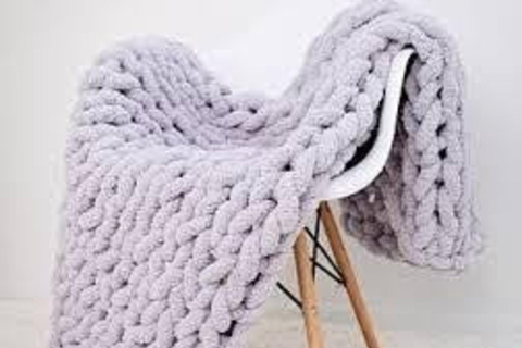 San Mateo: Hand-Knitting Blanket Workshop for Beginners