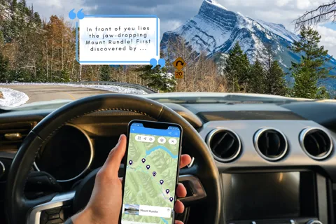 Calgary & Lake Louise: Smartphone Audio Driving Tour