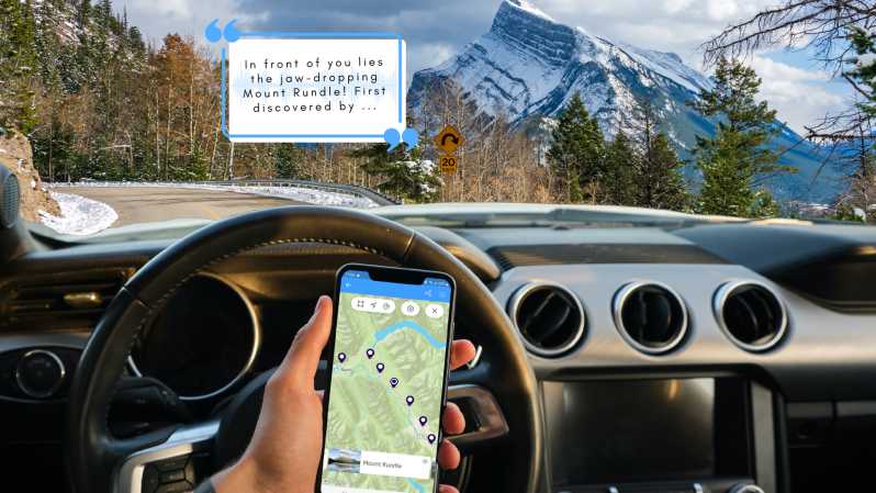 Calgary & Lake Louise: Smartphone Audio Driving Tour