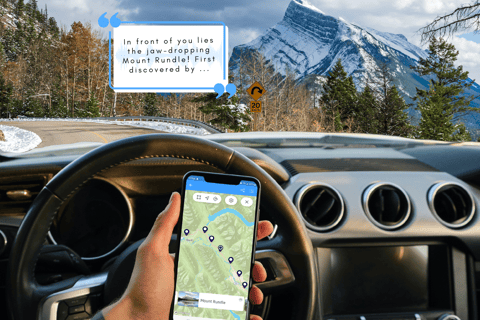 Calgary à Lake Louise : visite audio-guidée en voiture