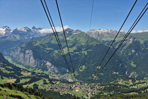 Männlichen : dégustation de fromages et de chocolats au sommet de la montagneMännlichen : Dégustation de fromages et de chocolats au sommet de la montagne