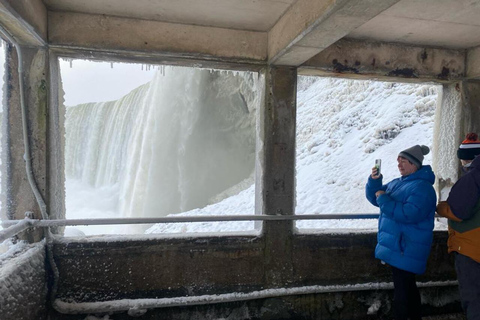 Visite des merveilles hivernales des chutes du Niagara !