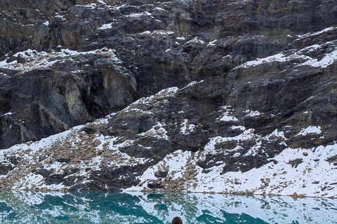Wanderung Charquini und Lagunen von Huayna Potosí (Westseite)Wandern in Charquini und Lagunen von Huayna Potosí (Westseite)