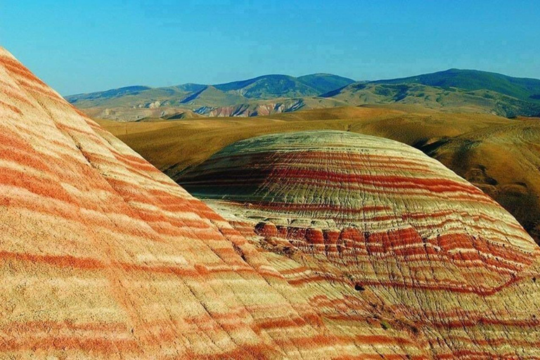 Rainbow Mountains, Pink Lake, & Beshbarmag Tour