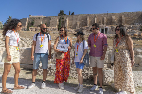 Acropolis, Plaka & Ancient Agora Guided Tour Guided Tour WITHOUT Entry Tickets