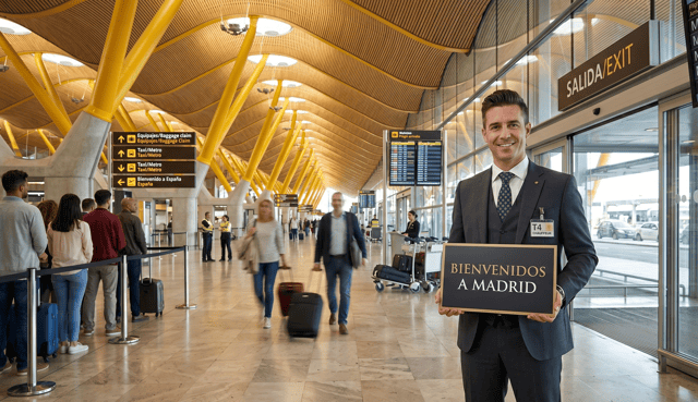 Madrid: MAD Airport Private Transfer to/from Madrid City