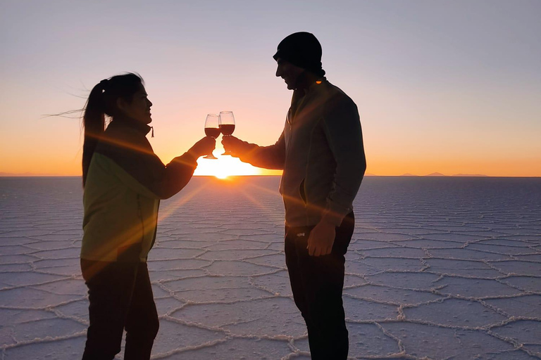 La Paz: Buss till Atacama Chile med avslutning i Uyuni.