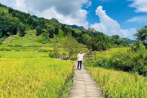 Hanoi: 3 días de senderismo por Sapa Cat Cat, Lao Chai, Puentes de Cristal