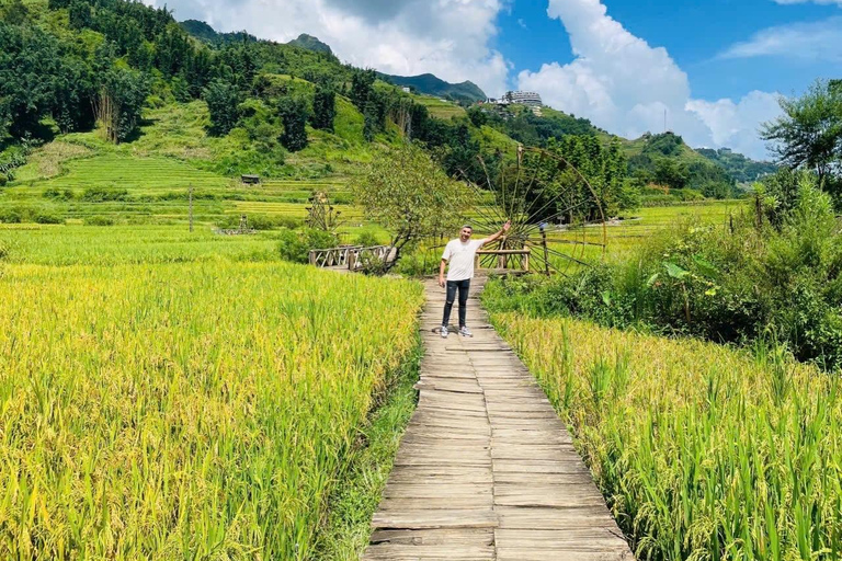 Hanói: 3 dias de trekking em Sapa Cat Cat, Lao Chai, pontes de vidro