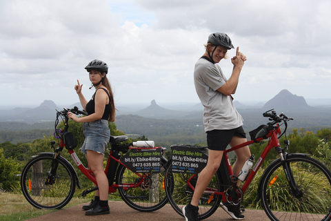 Sunshine Coast: Tour guiado de e-Bike em Maleny MagicPasseio de bicicleta elétrica Maleny Magic