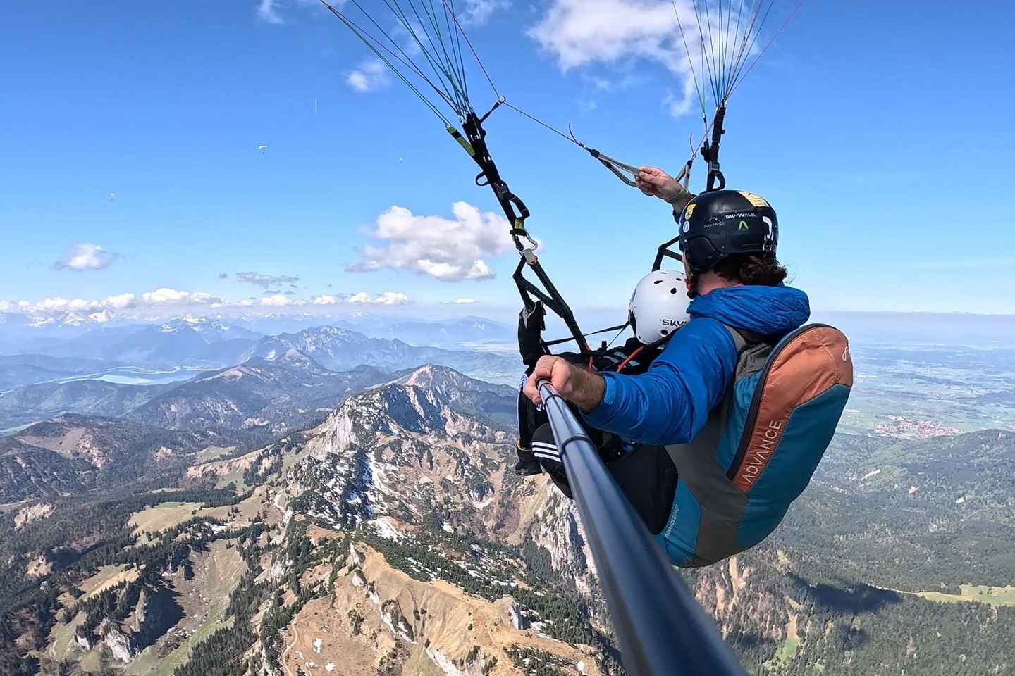 Lenggries: Tandem Paragliding Flight