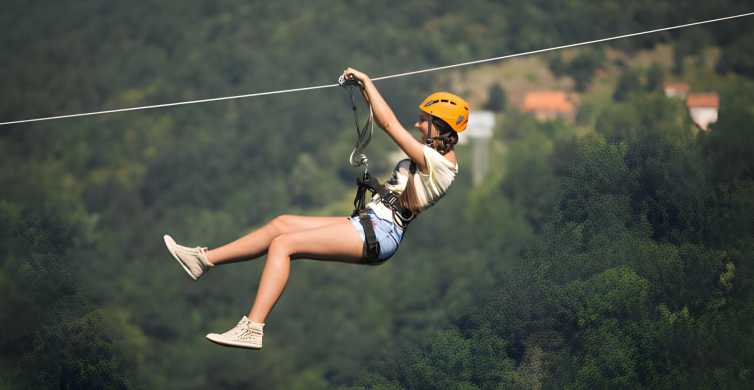 Punta Cana: 7-Line Zip Line Adventure with Transfers