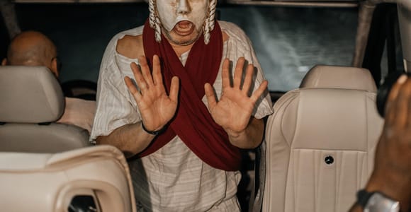 Athens: &#39;Theatre on the Move&#39; City Bus Tour with Live Drama
