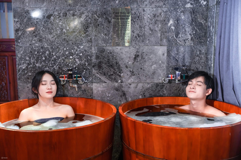 Da Nang: Cham Spa &amp; Massage Erlebnis mit Buffet TicketBuffet-Paket - 120 Min. Massage &amp; Buffet