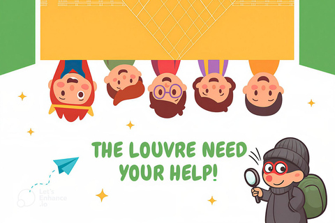 Paris: Louvre Museum Family Treasure Hunt for Kids