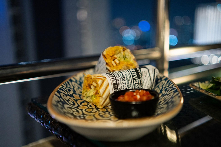 Bangkok: ThreeSixty Rooftop Bar at Millennium Hilton 1 Snack with Free Flow Draught Beer for 2 Hours