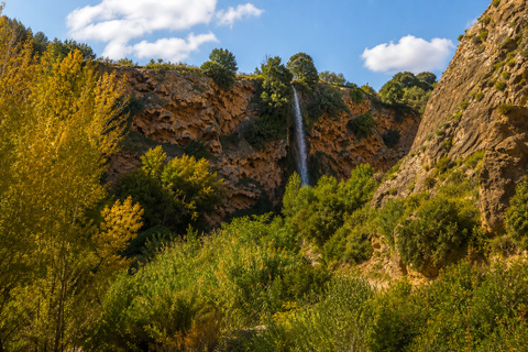 Valencia: Montanejos Thermal Pools & Waterfall Day Trip Thermal Springs & Waterfall Small Group: pickup C.Justicia