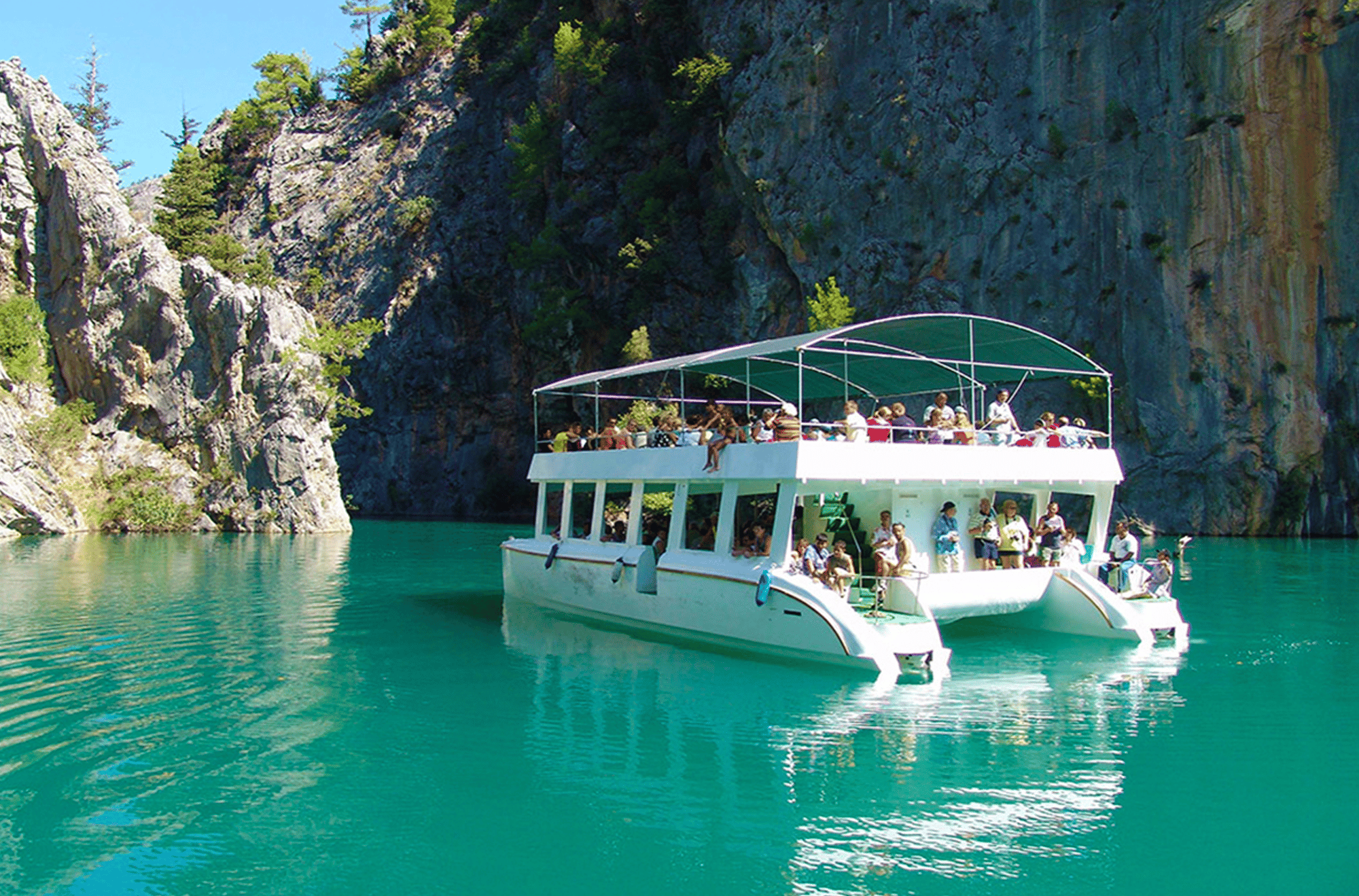 Von der Stadt Side aus: Ausflug zum Green Canyon