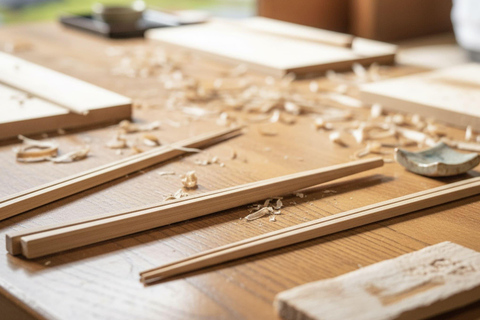 Kyoto: Gion Chopsticks Making Class with Engraving Options