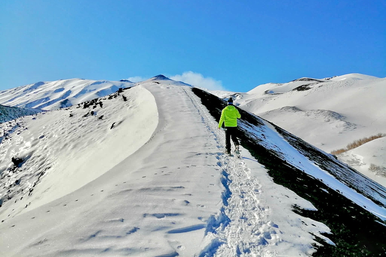 Piano Provenzana: Guided Mt. Etna Snowshoeing Trek