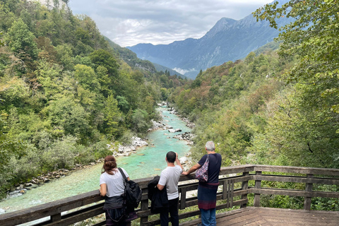 Soča River, Northern Slovenia: A Tour Amid Turquoise Waters and Mountain Flavors Julian Alps in Spanish – Private