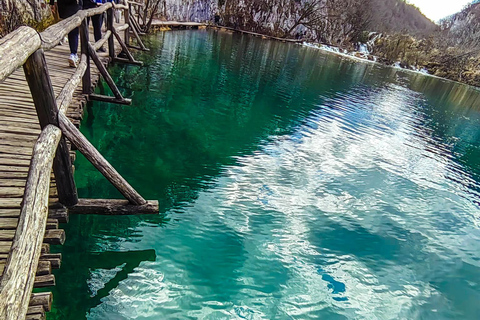 From Zagreb: Plitvice Lakes and Rastoke Private Day Trip English