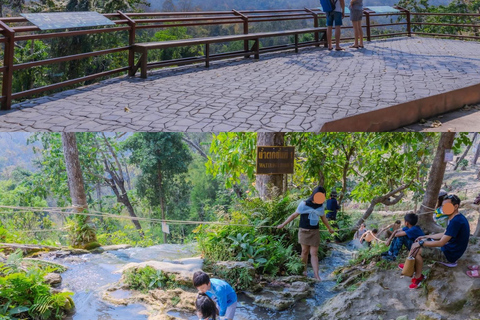 Chiang Mai: excursión de un día a la cascada Sticky y al parque Angel Waterfall.Chiang Mai: Excursión de un día a la cascada Sticky y al parque Angel Waterfall