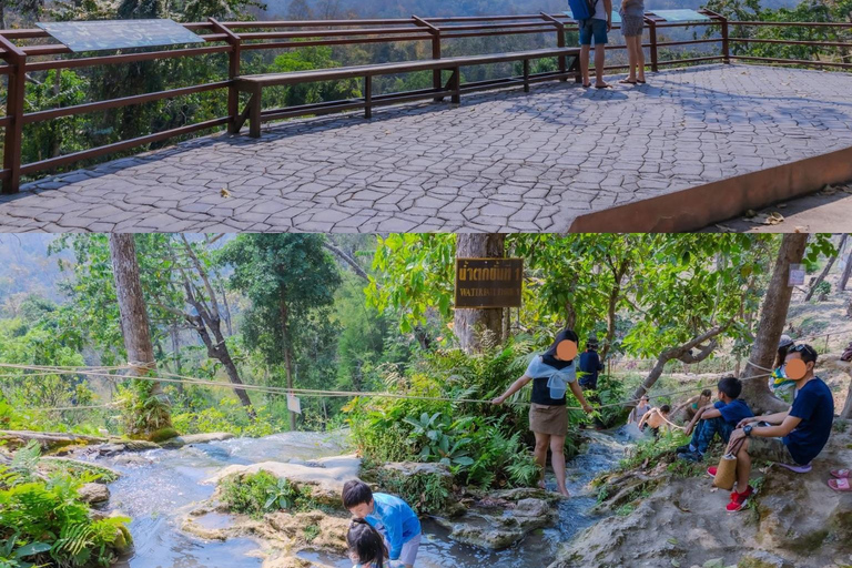 Chiang Mai: excursión de un día a la cascada Sticky y al parque Angel Waterfall.Chiang Mai: Excursión de un día a la cascada Sticky y al parque Angel Waterfall