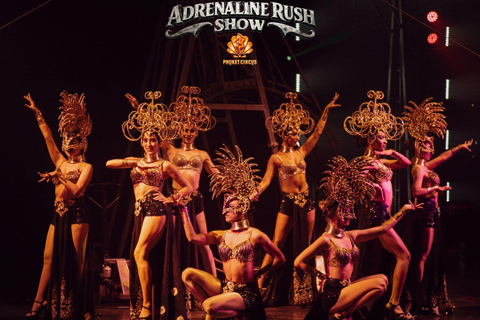 Phuket: Circus Adrenaline Show Experience Diamond Seat Ticket Only