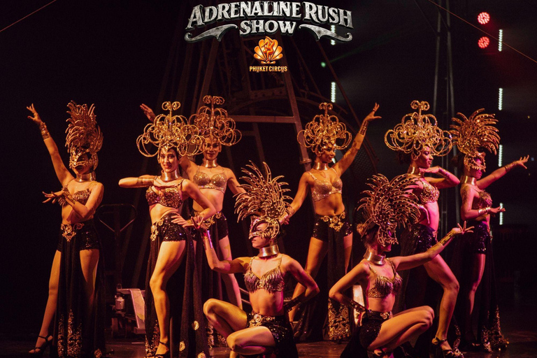 Phuket: Circus Adrenaline Show Experience Diamond Seat Ticket Only