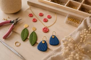 Polymer Clay Schmuck Workshop in Hamburg