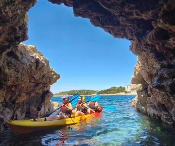 Pula: Cave Kayak Tour, Snorkeling and Island Jumping
