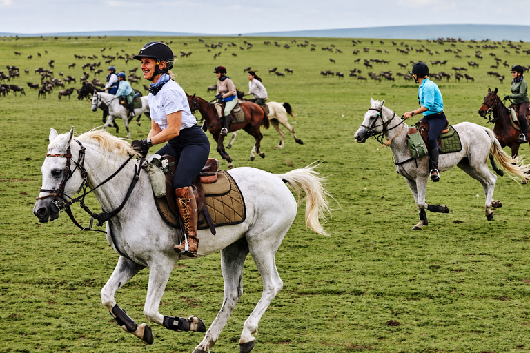 From Arusha: Guided Maji ya Chai Horseback Safari