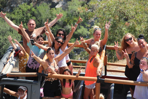 Alanya : 2 en 1 : grotte de Dim, rivière de Dim et safari en jeep